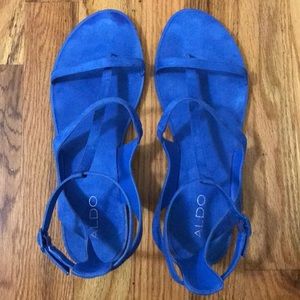 Aldo Blue Sandals